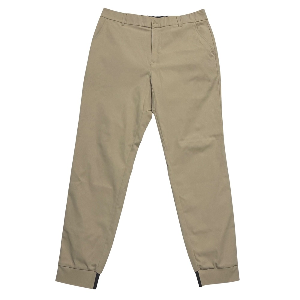Good Good Golf Jogger Mens 34 Tan Performance Golfing Athletic Tapered Pants